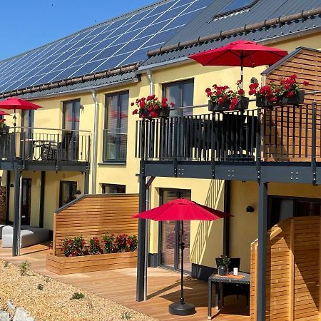 Chalet-Ferienwohnung Aehrenglueck, 70 Qm, Wellness/Fitness/Sauna - Bergroedelhof Feilitzsch المظهر الخارجي الصورة