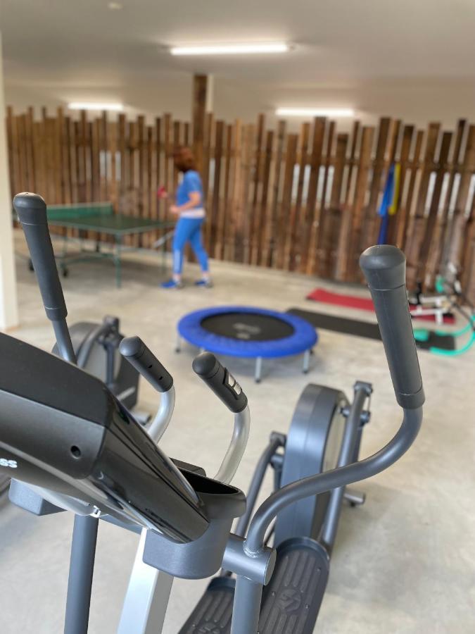 Chalet-Ferienwohnung Aehrenglueck, 70 Qm, Wellness/Fitness/Sauna - Bergroedelhof Feilitzsch المظهر الخارجي الصورة